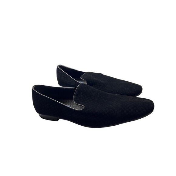 Giorgio Brutini Mens Black Velvet Quilted Loafers Size 13 US Men evening formal - Picture 3 of 9
